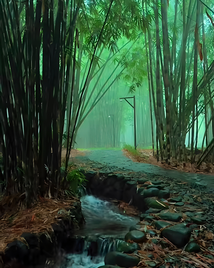 Bhumi Bambu Baturraden, Wisata Hutan Bambu Mirip Negeri China!